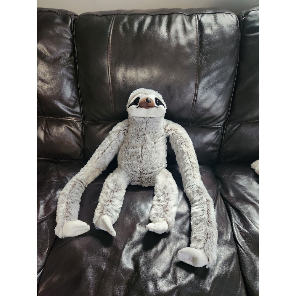 Applause Jazwares Kelly Toys 2024 Long Arm Hanging Sloth Plush Toy Soft Fur 24"